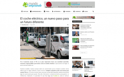 Mundo Emprende, portal online, recomienda a sus emprendedores el GuíaBurros: Comprar un coche eléctrico